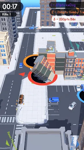 Hole.io screenshot
