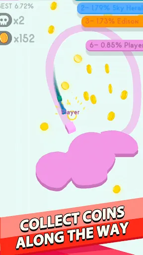 Paper.io 2 screenshot