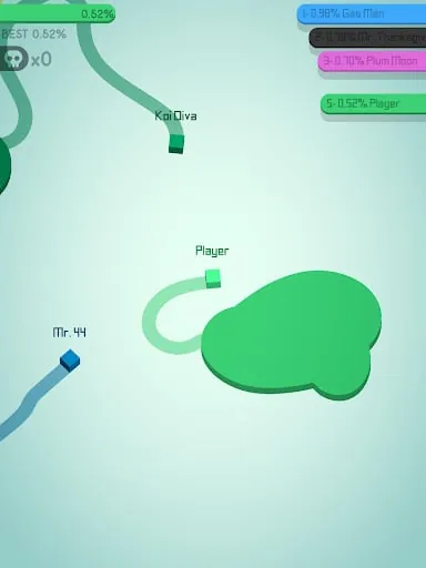 Paper.io 2 screenshot