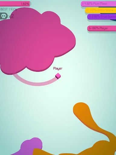 Paper.io 2 screenshot