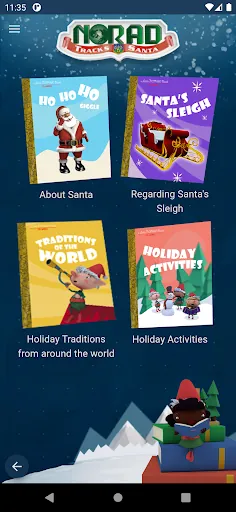 NORAD Tracks Santa screenshot