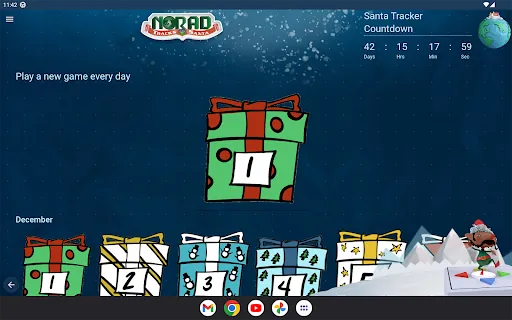 NORAD Tracks Santa screenshot