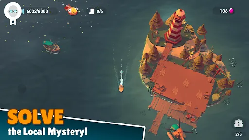 Creatures of the Deep: Fishing screenshot