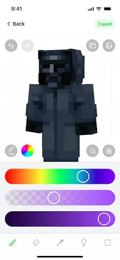 3D Skins Maker for Minecraft screenshot