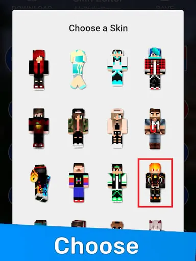 3D Skins Maker for Minecraft screenshot