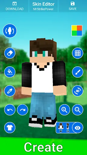 3D Skins Maker for Minecraft screenshot