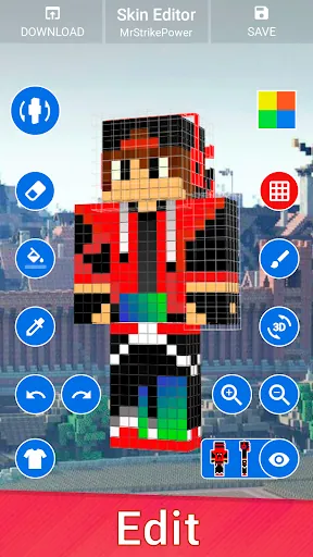 3D Skins Maker for Minecraft screenshot
