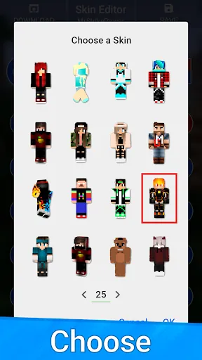 3D Skins Maker for Minecraft screenshot