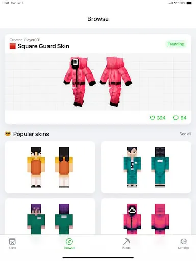 3D Skins Maker for Minecraft screenshot