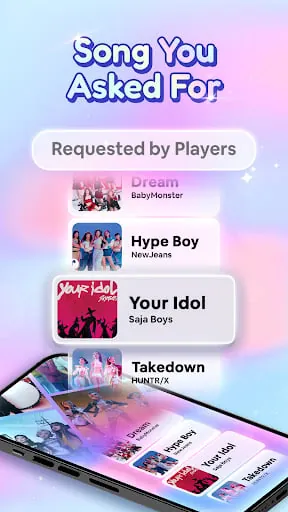 Kpop Tiles: Piano Rhythm Game screenshot
