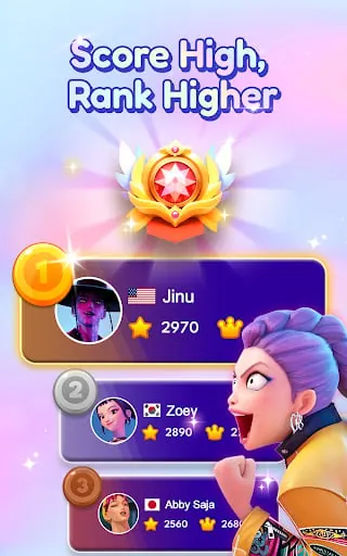 Kpop Tiles: Piano Rhythm Game screenshot