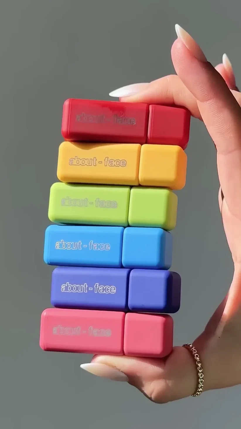 Rainbow Collection Lipsticks – Vibrant Multicolor Set