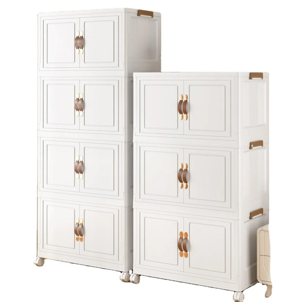 Foldable Plastic Storage Cabinet